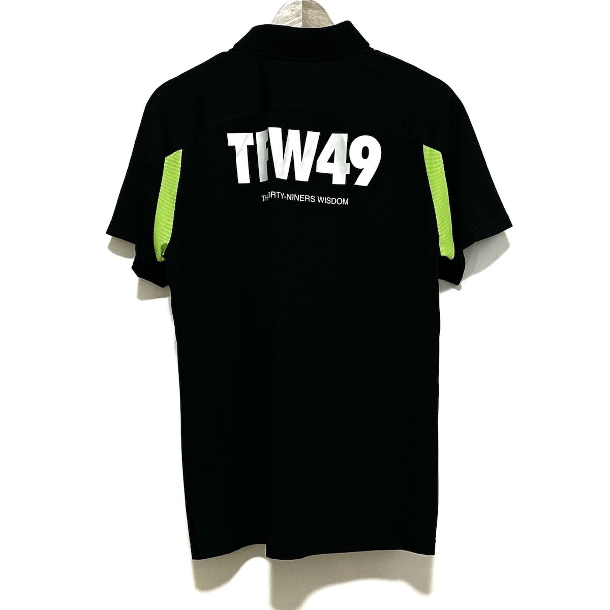 TFW49 メンズ ゴルフポロシャツ Mサイズ 黒