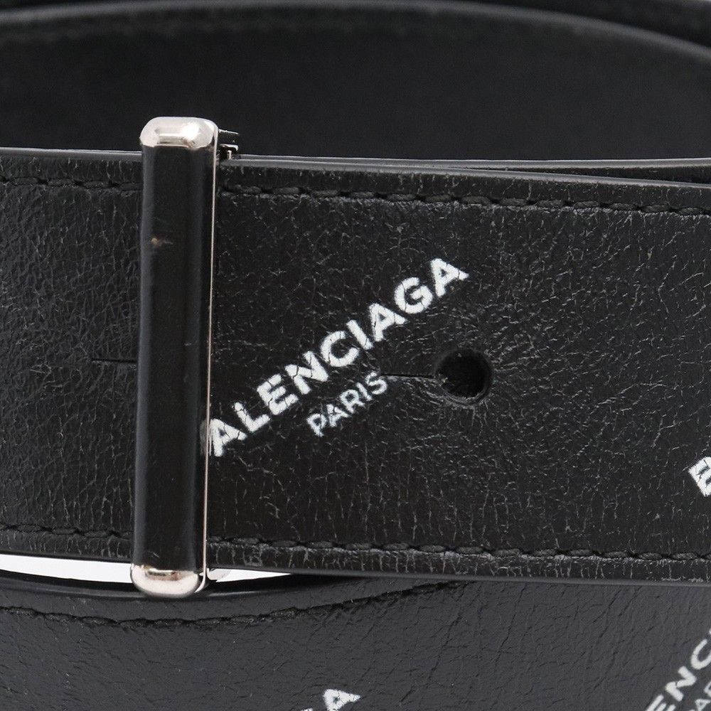 BALENCIAGA ロゴ プリンテッド ベルト - メルカリ