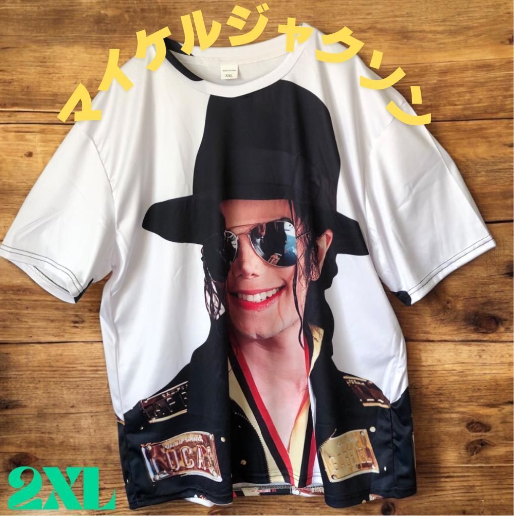 激レア】マイケルジャクソン フルグラフィックTシャツビッグ 激レア】マイケルジャクソン フルグラフィックTシャツビッグ