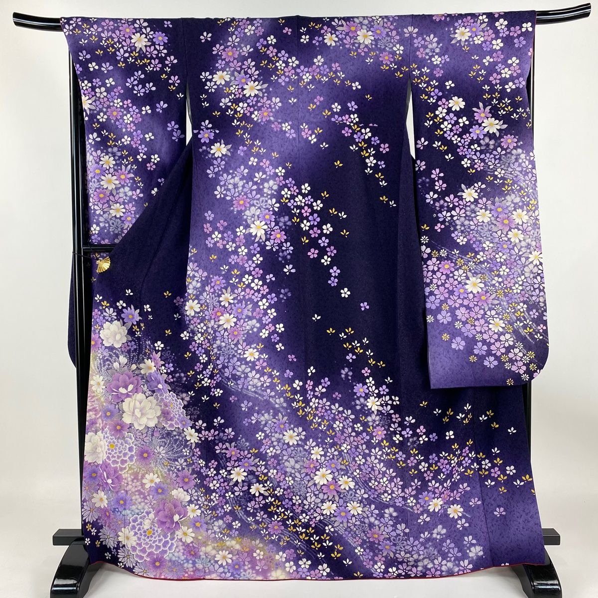 tasshies7 専用※※振袖　成人着物　成人式　絹　超美品　紫　裄約70cm r778-f-2.jpg
