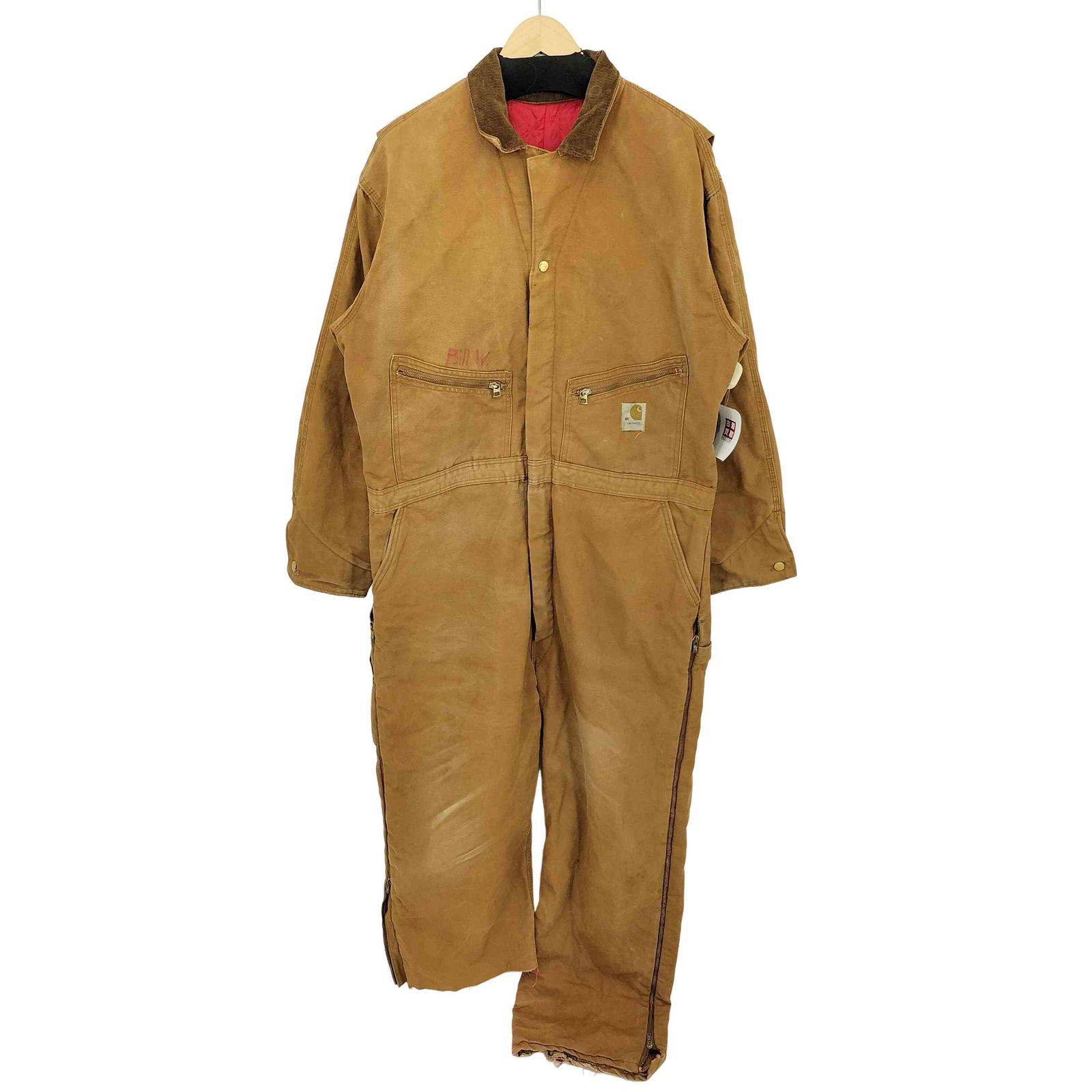 カーハート Carhartt 70s USA製 SCOVILLジッパー ダック地 襟