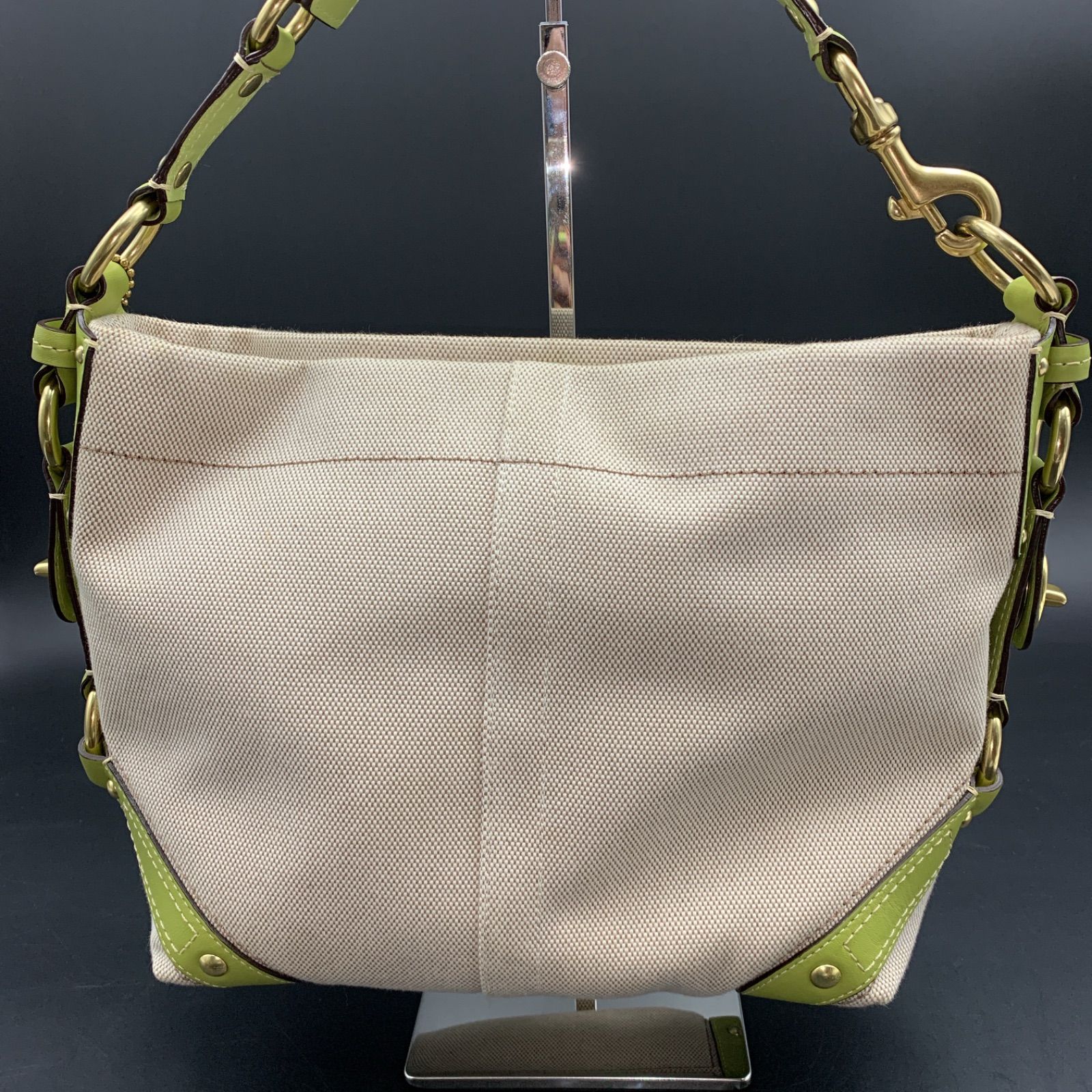COACH コーチ キャンバス ハンドバッグ F15083 COACH(コーチ) / トートバッグ/キャンバス/総柄/F15083 | 中古品