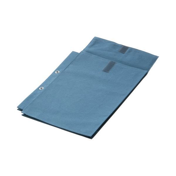 まとめ マービー 布図面袋A4収納2穴ハトメ付014-0172マチ5cm ×10セット