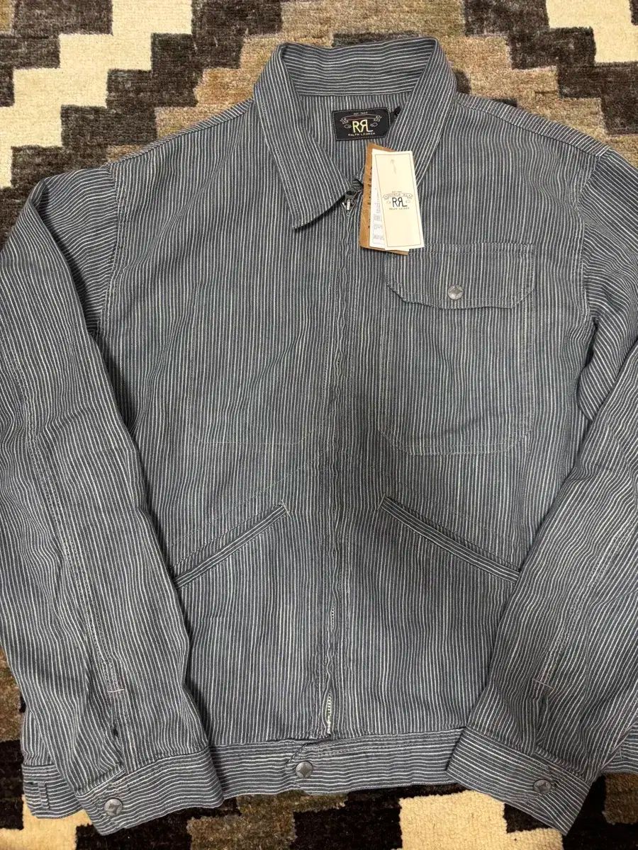 RRL ダブルアールエル ストライプ リネン ジャケット