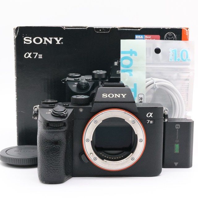 並品＞ SONY α7 III ボディ ILCE-7M3｜有効約2420万画素｜フル