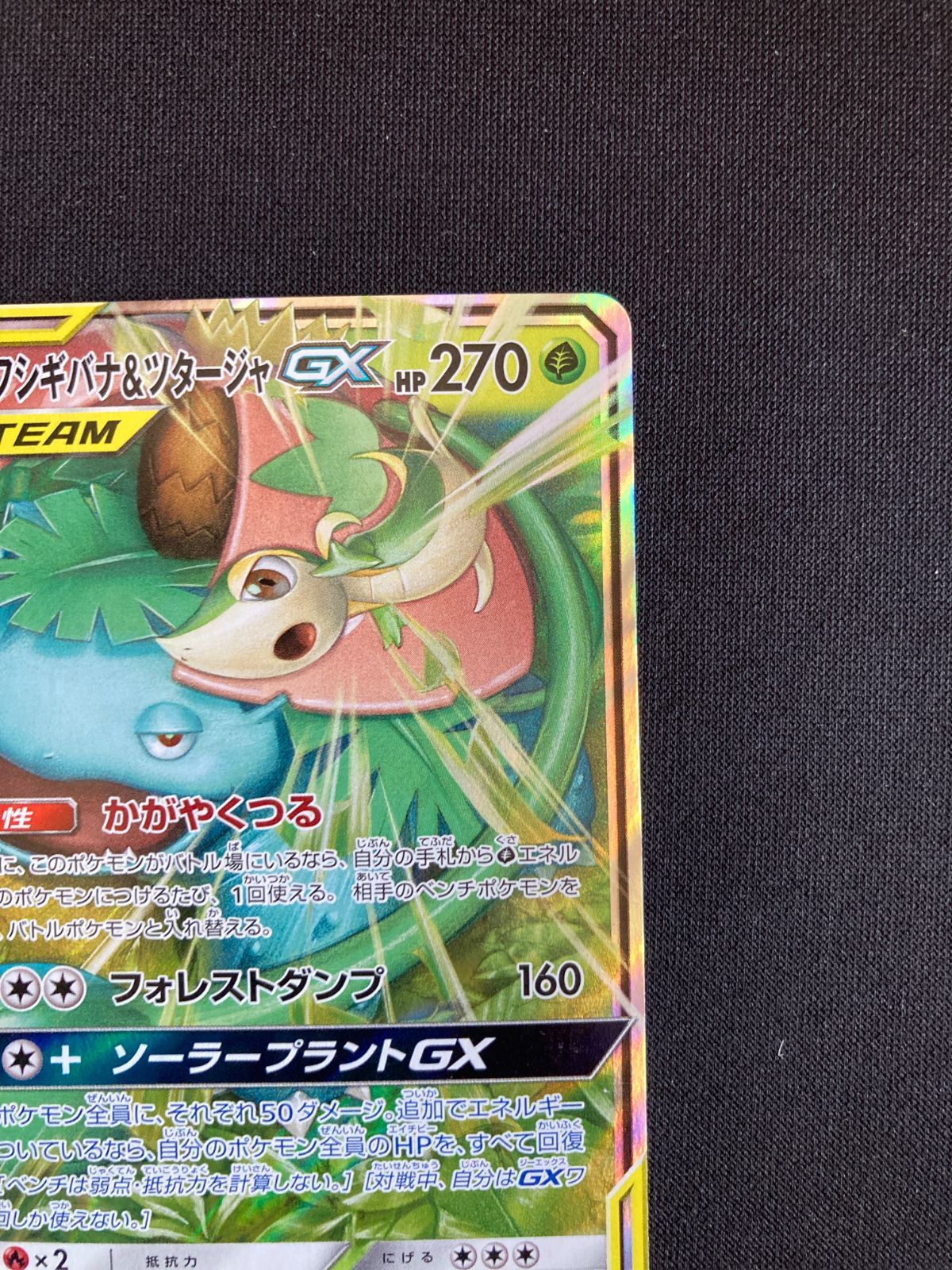 ポケモンカード フシギバナ&ツタージャGX RR sm11a 001/064 Venusaur