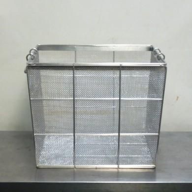 部品販売 マルゼン 角槽 ゆで麺機 用 網カゴ W44D37H36cm 3.59kg SUS304 ステンレス うどん釜用 MGU-066G ゆでざる あみかご