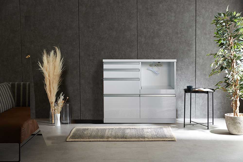 キッチンカウンター 90カウンター ホワイト 品切れ中 6月上旬頃入荷