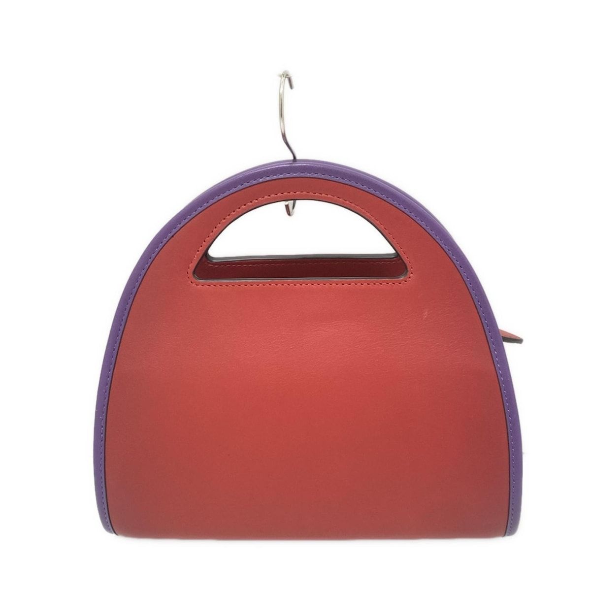 COACH コーチ ハンドバッグ - 156 レッド×パープル レザー