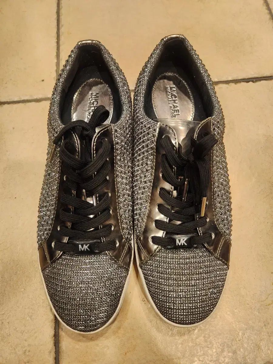 MICHAEL KORS マイケル コース グリッター カテリン スニーカーズ