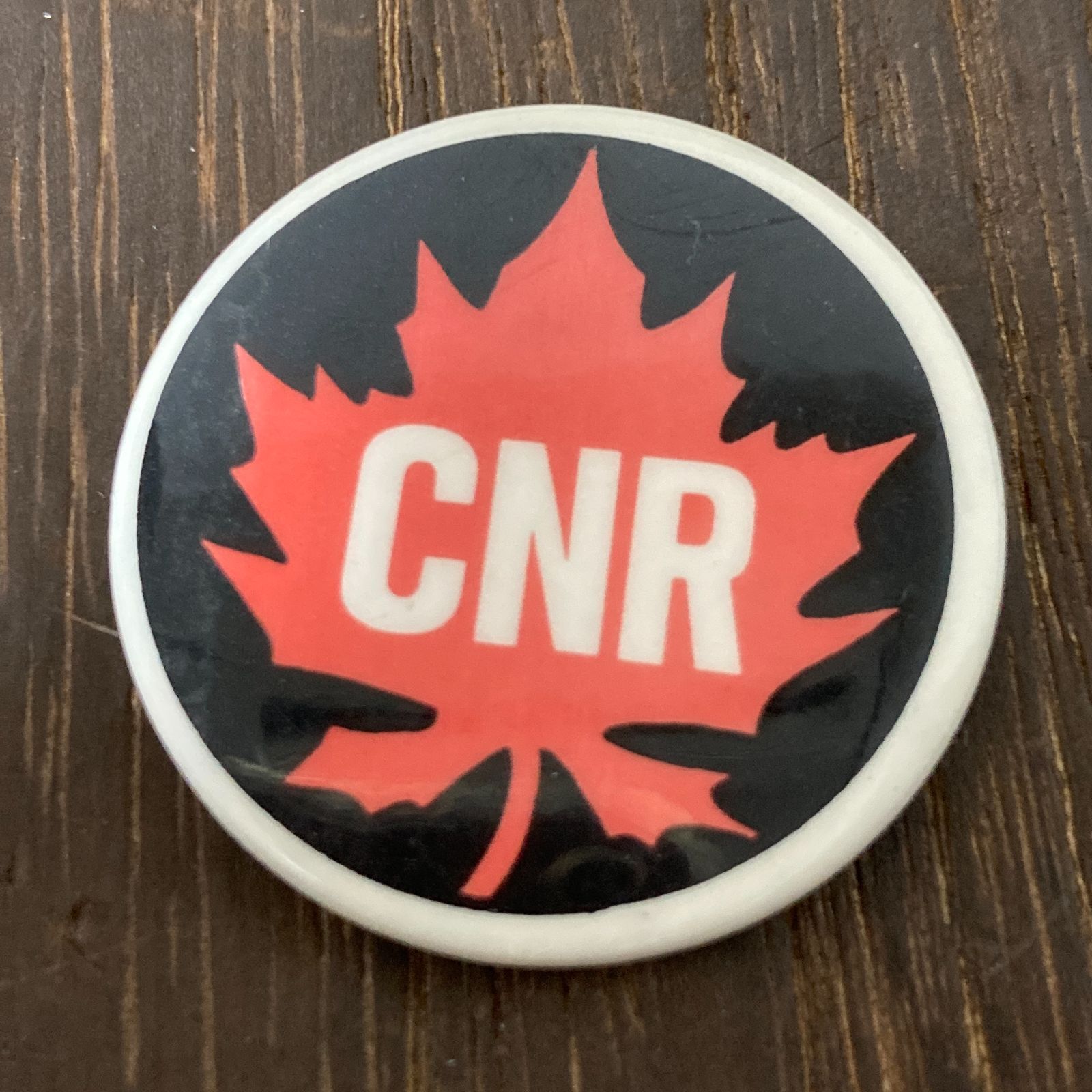 コレクション 雑貨 ピン バッジ 缶バッジ CNR カナダナショナル
