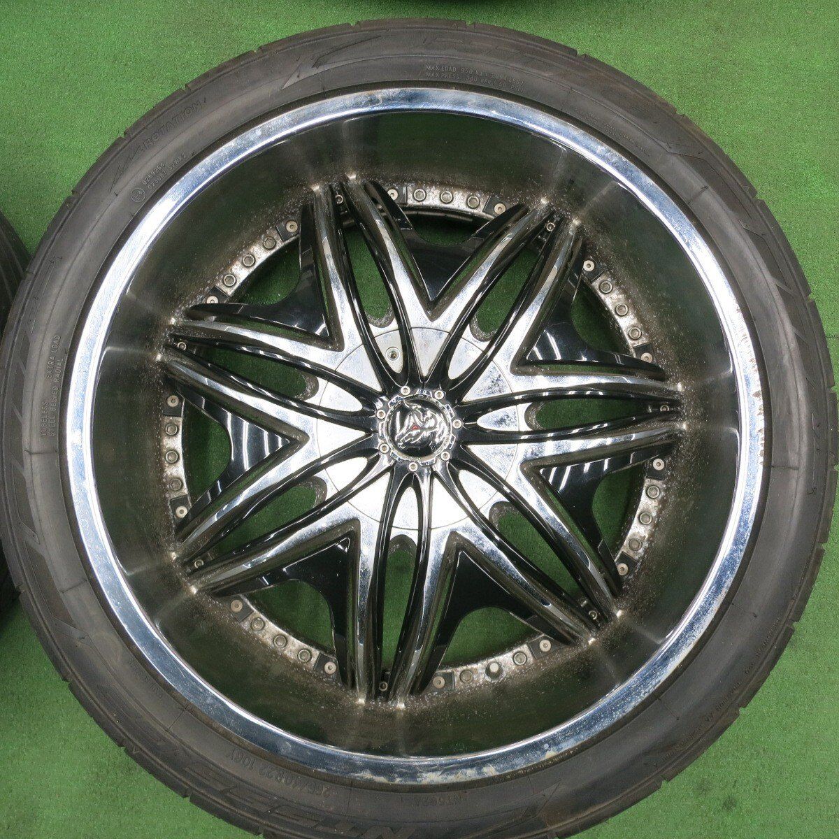 4本価格☆DIABLO MORPHEUS 265/40R22 ニットー NT555 G2 ディアブロ 