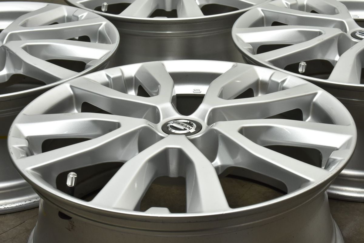 スタッドレス用に ニッサン T32 エクストレイル 純正 17in 7J 45 PCD114.3 4本セット エルグランド セレナ ジューク リーフ