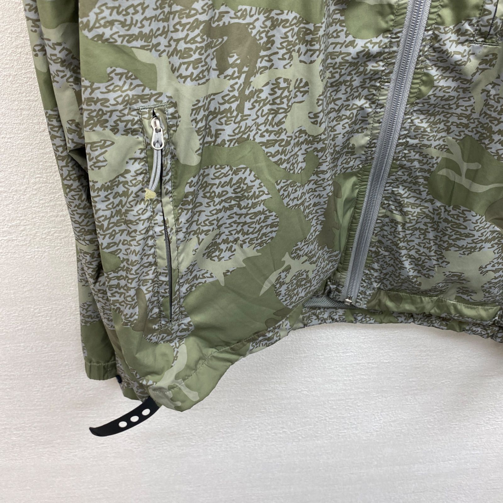 STUSSY × FUTURA ステューシー 迷彩ベンチレーションジャケット