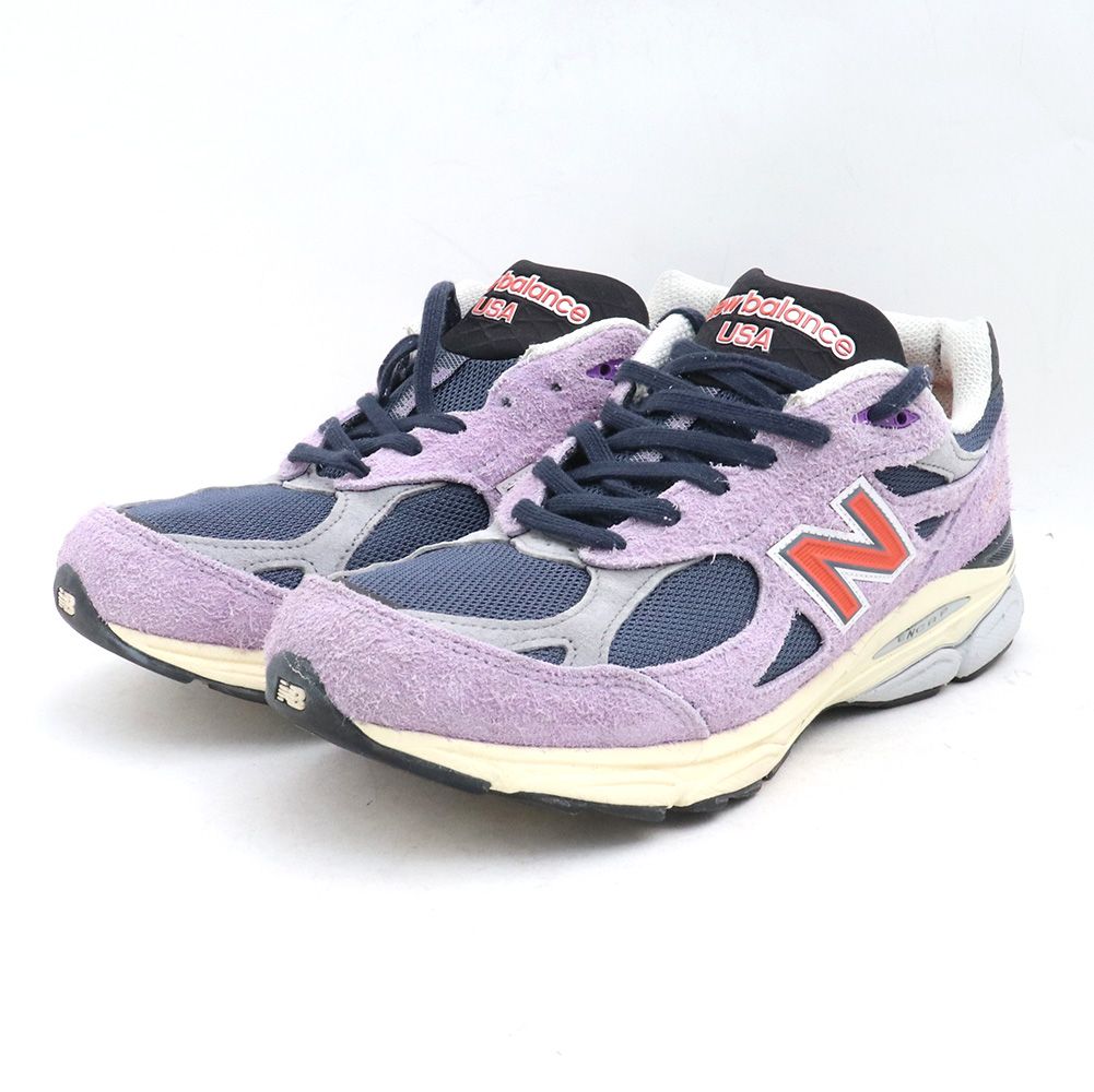 28cm NEW BALANCE 990V3 Purple/Orange M990TD3 - メルカリ