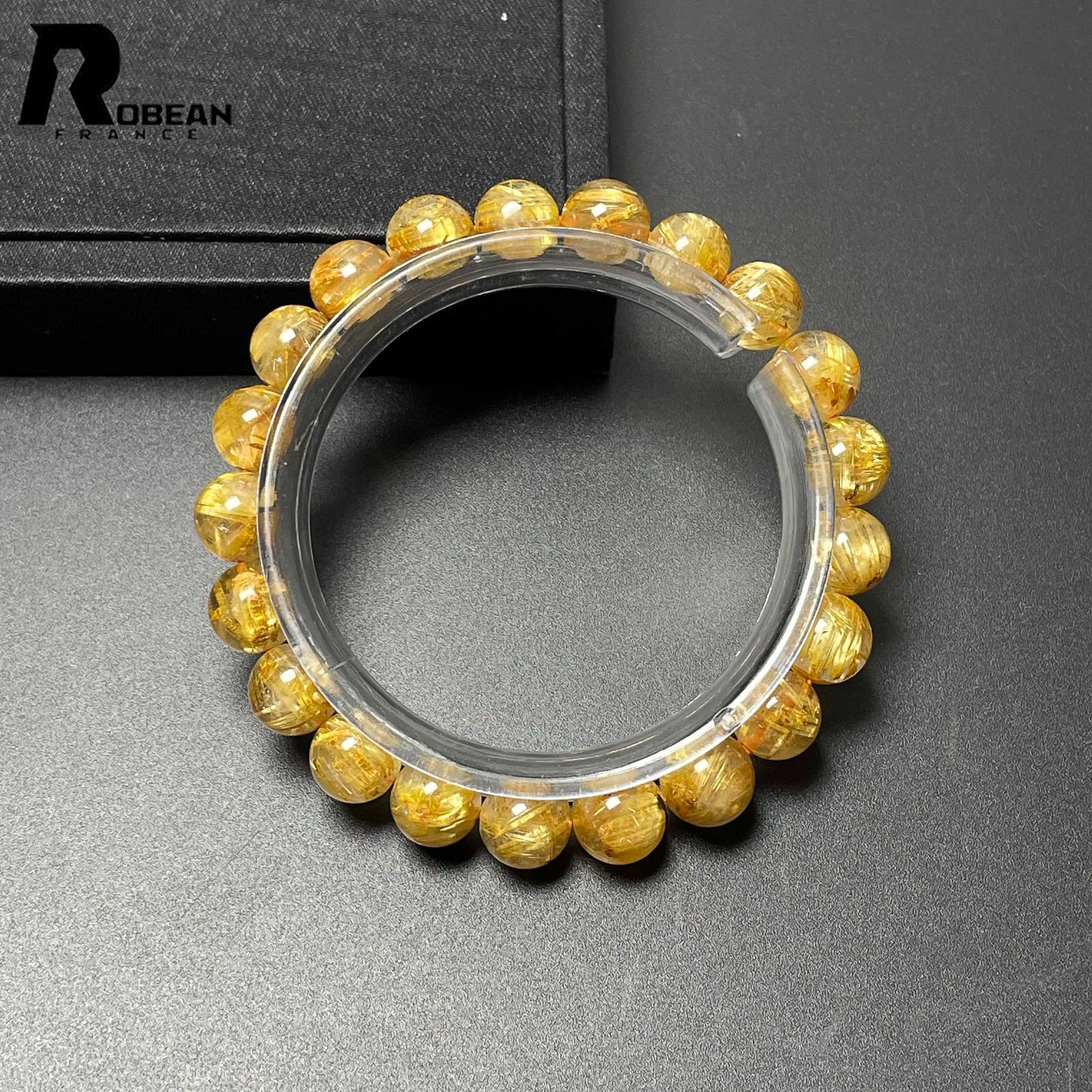 国内外の人気集結！ 夢色 EU製 定価14万円☆ROBEAN・極!極満針ルチルクォーツ クリスタル、水晶