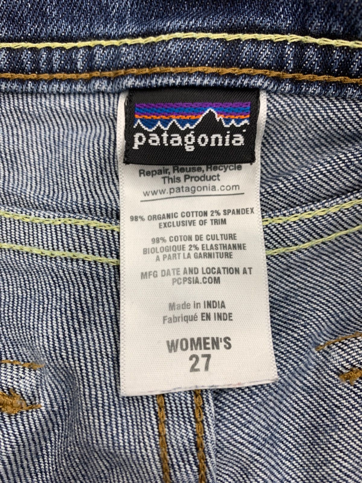 patagonia パタゴニア レディース 27 ショートデニムパンツ ショーパン