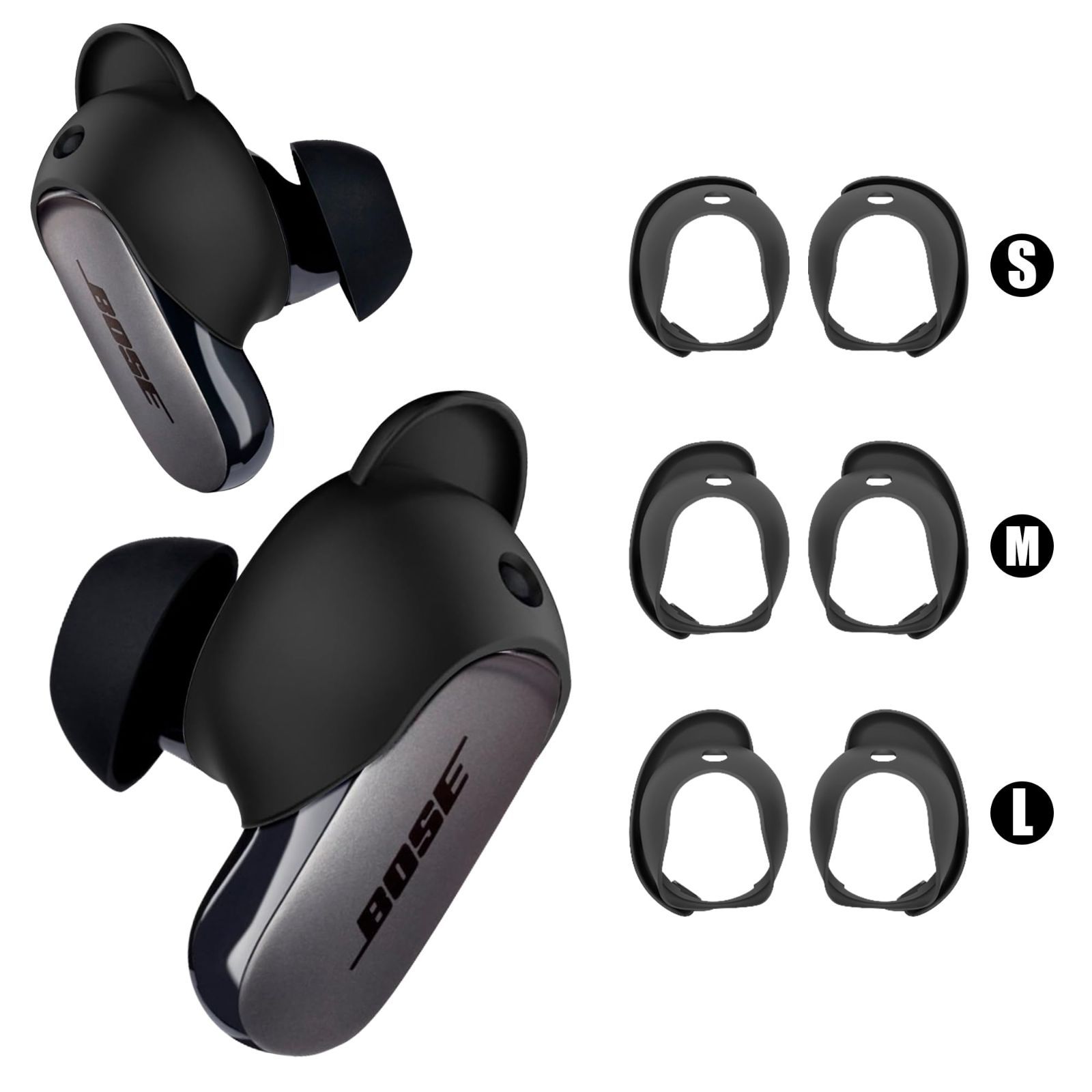迅速発送】Seltureone【3ペア】Bose QuietComfort Ultra Earbuds