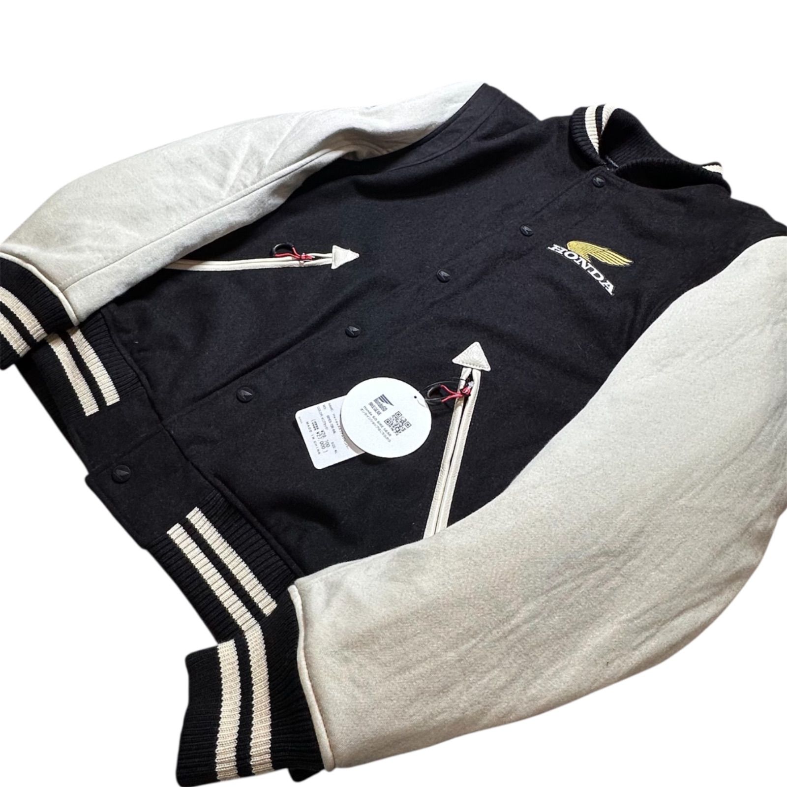 70】HONDA ホンダ スタジアムジャンパー stadium jumper ブラック