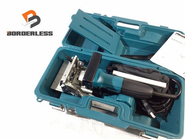 比較的綺麗makita マキタ 100V 100mm ジョイントカッター PJ7000 ビスケット ケース付 コード式 ビスケットカッター 88337