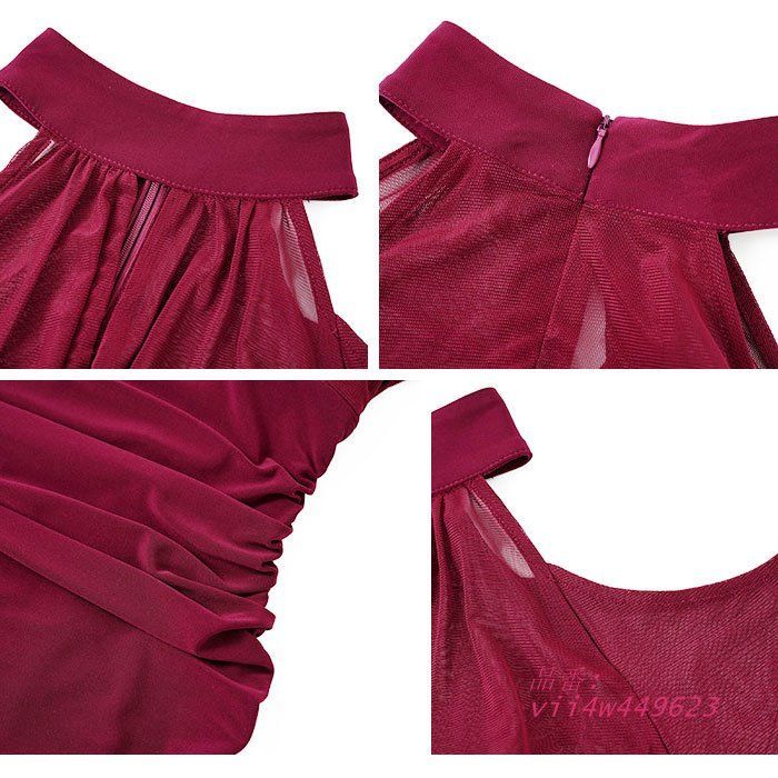 ロングタイトドレスワンピース