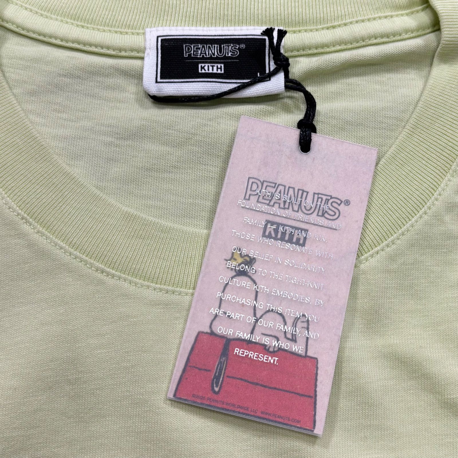 【Kith】 ピーナッツ Tシャツ 送料込 Buy Kith For Peanuts Serif Tee 'Black' - KHM031156 001 | GOAT