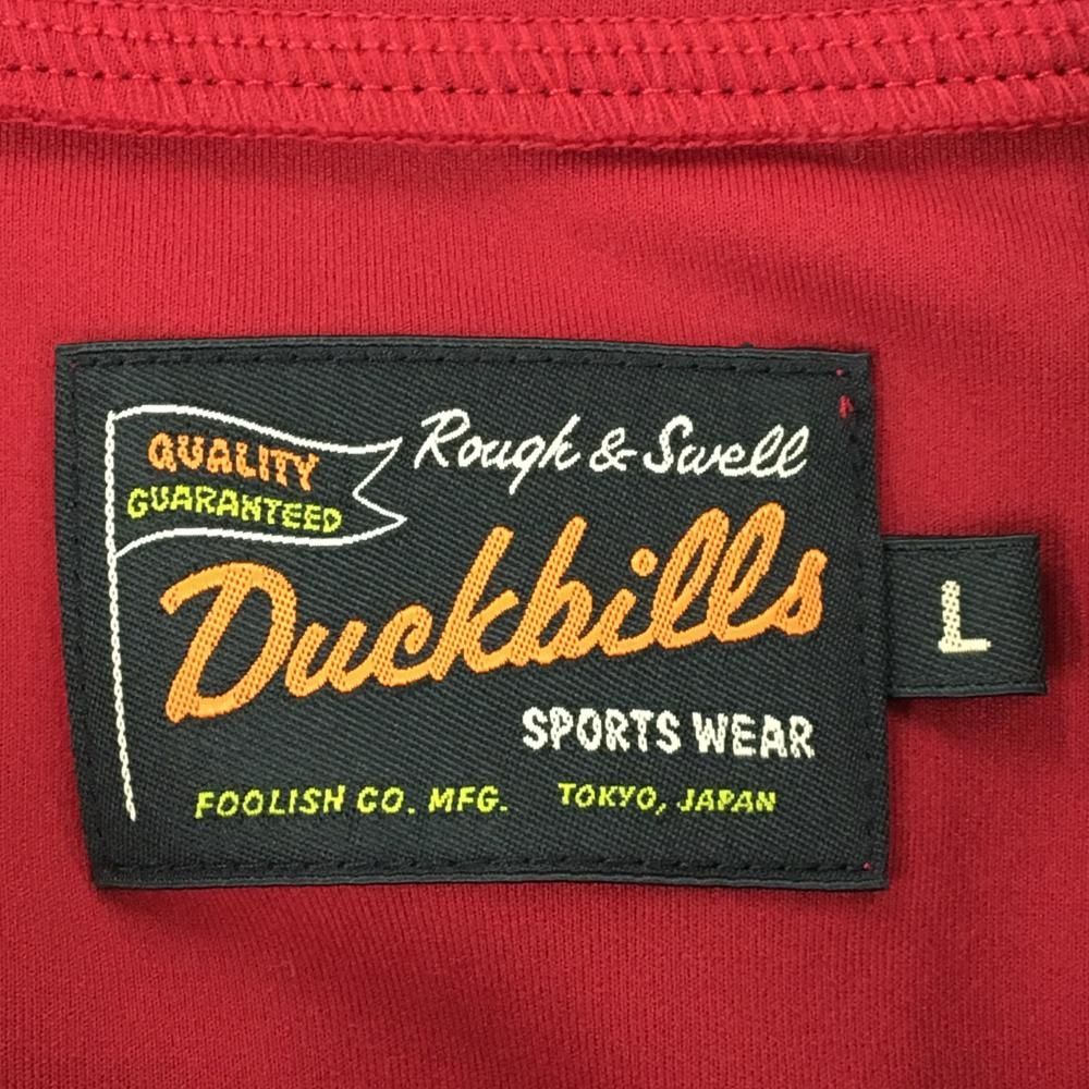 美品】ラフアンドスウェル トレーナー レッド系 ダンボールニット 薄手