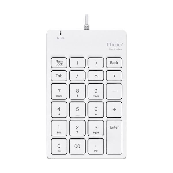 (まとめ) ナカバヤシ 静音テンキーボードUSB有線タイプ ブラック TNK-SU228BK 1台 〔×5セット〕 ナカバヤシ、22種類のショートカットを呼び出せるテンキー - PC Watch