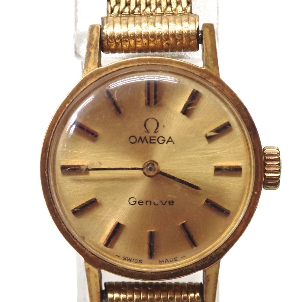 1972年 ファッション OMEGA Geneve ゴールド 手巻き時計