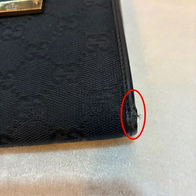 グッチ GUCCI GGキャンバス Wホック コンパクトウォレット 2