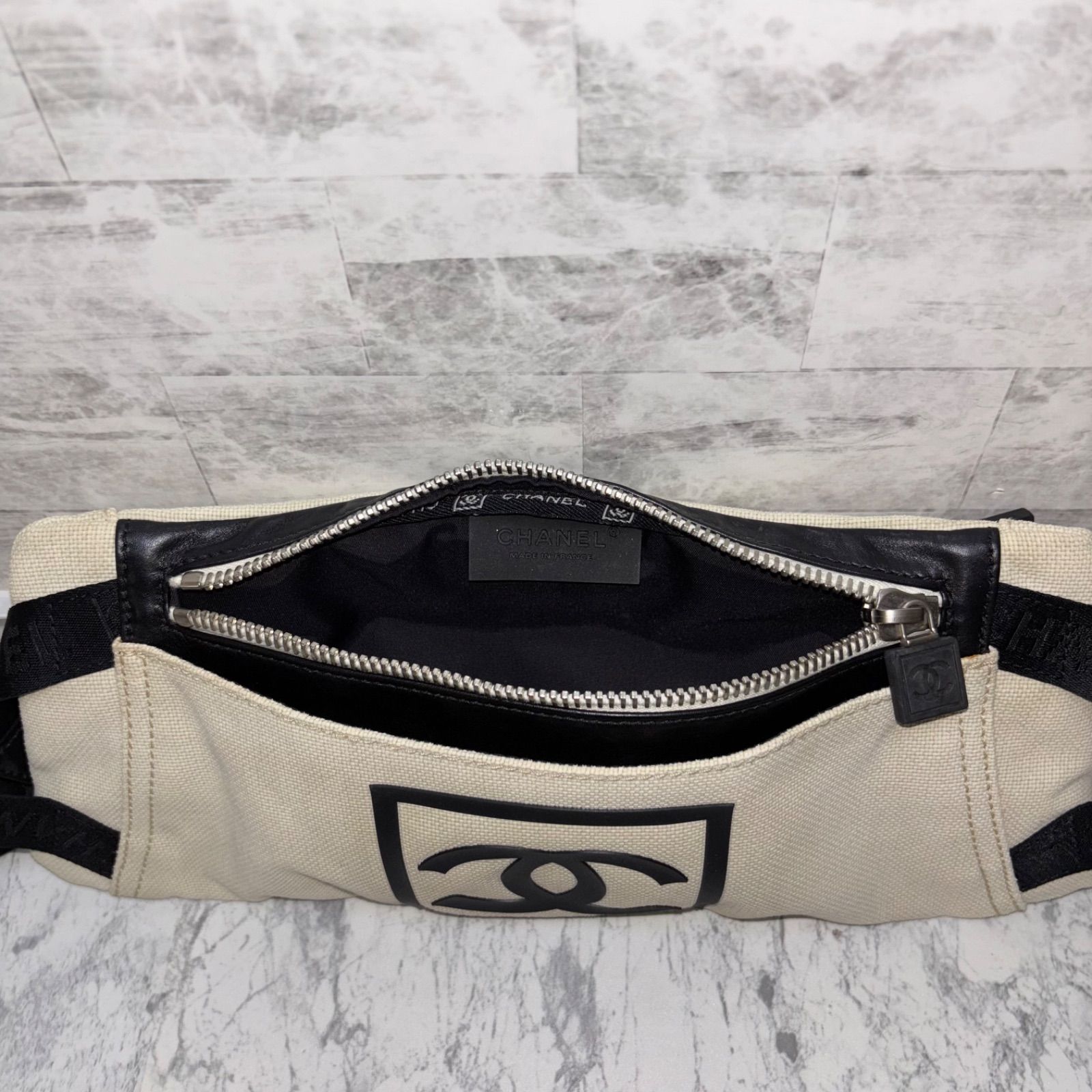 CHANEL シャネル スポーツライン ココマーク ウエストバッグ