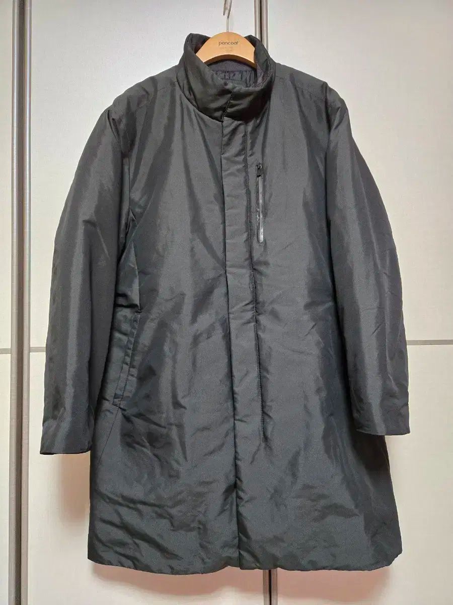 PAT 黒 ロング ダウンジャケット コート