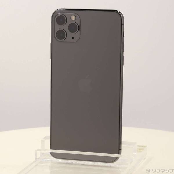 中古品〕 iPhone11 Pro Max 256GB スペースグレイ MWHJ2J／A SIM