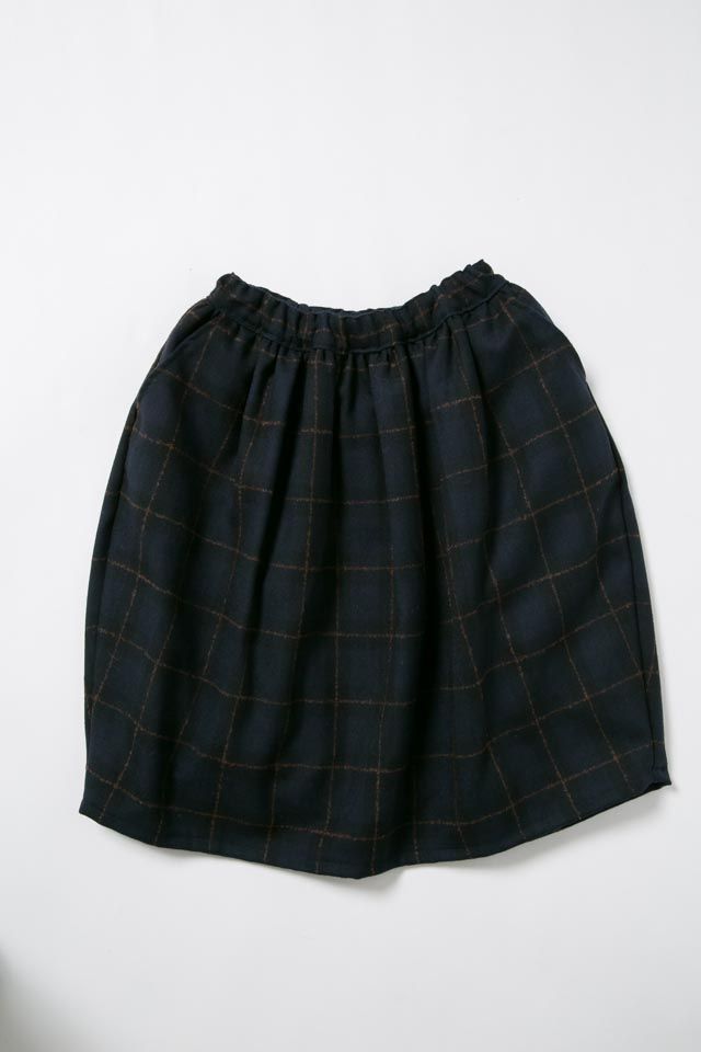 mimi poupons/ウールコクーンスカート　新品子供服100〜110 キッズ 女の子