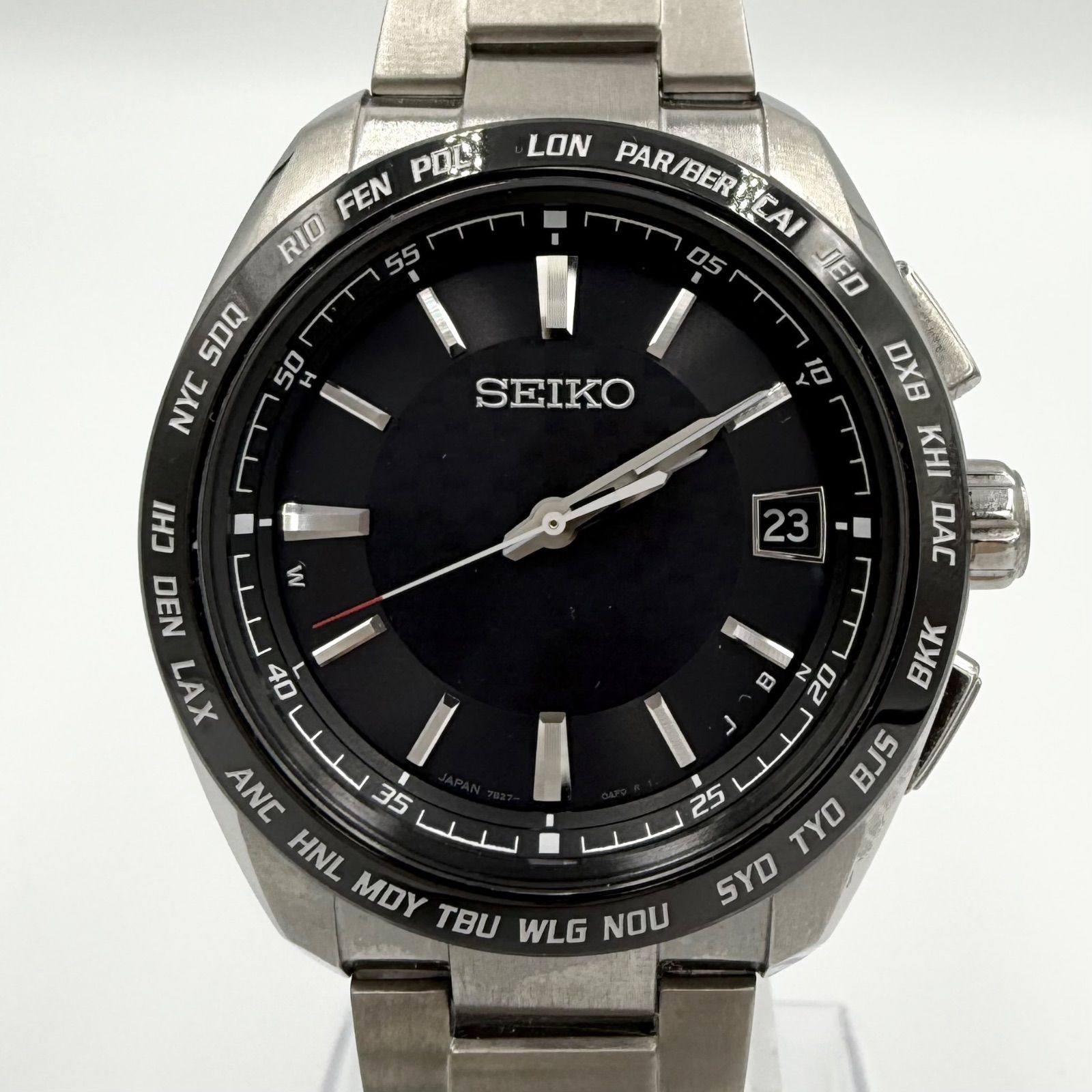 セイコー ブライツ ソーラー電波 SAGZ091 SS メンズ 時計 SEIKO - メルカリ