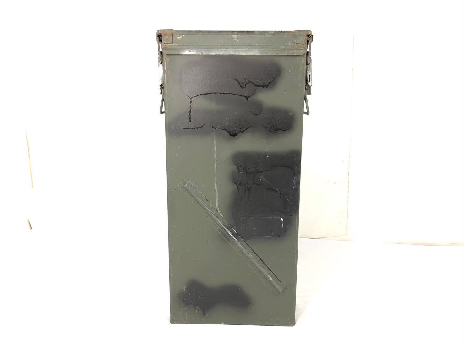 【米軍カーキ】米軍放出品　1960年製　US トラッシュボックス HARDIGG IND USA ミリタリーボックス 米軍放出品の商品詳細