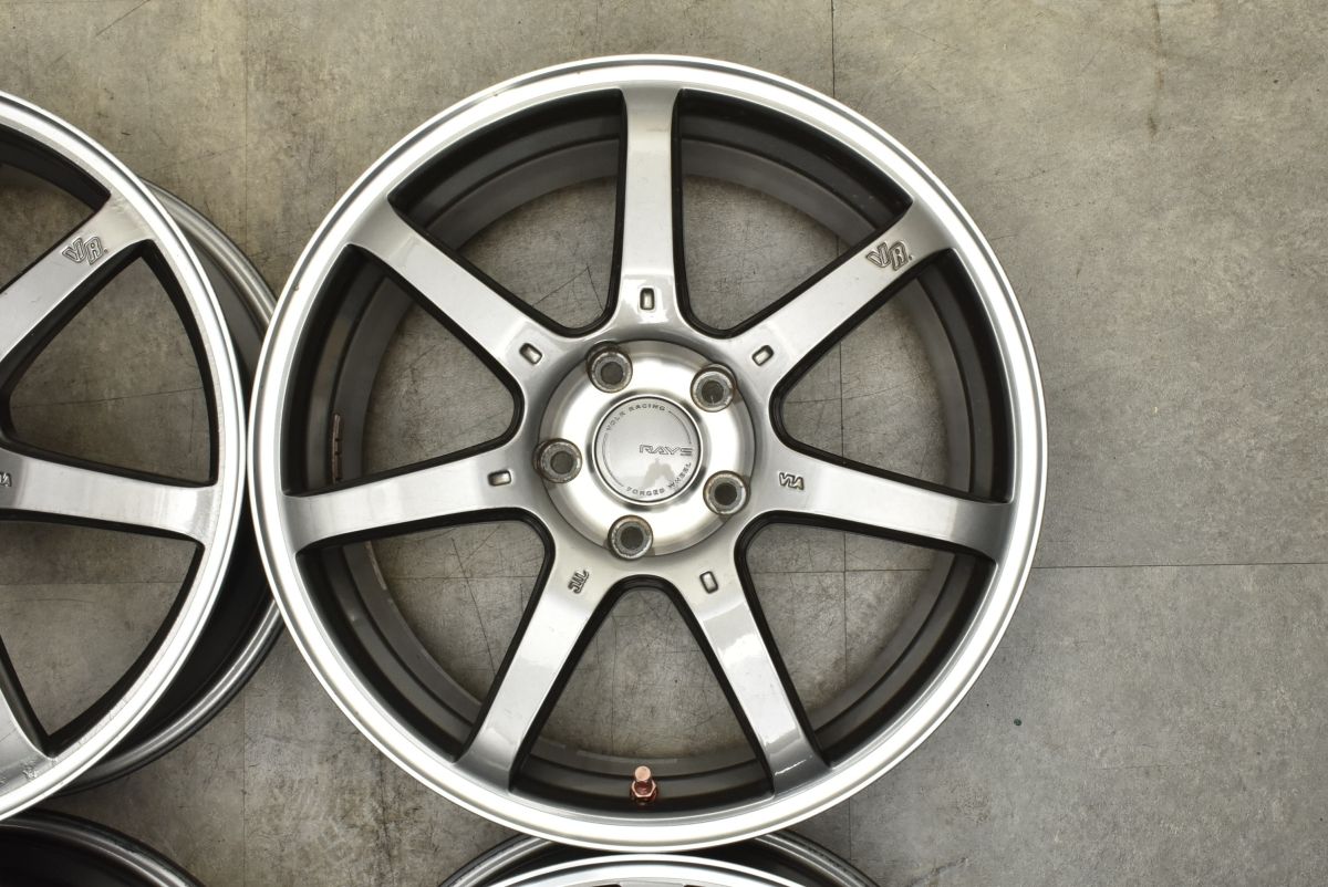 希少品】RAYS ボルクレーシング VR.G7 SC 18in 7.5J +45 PCD114.3