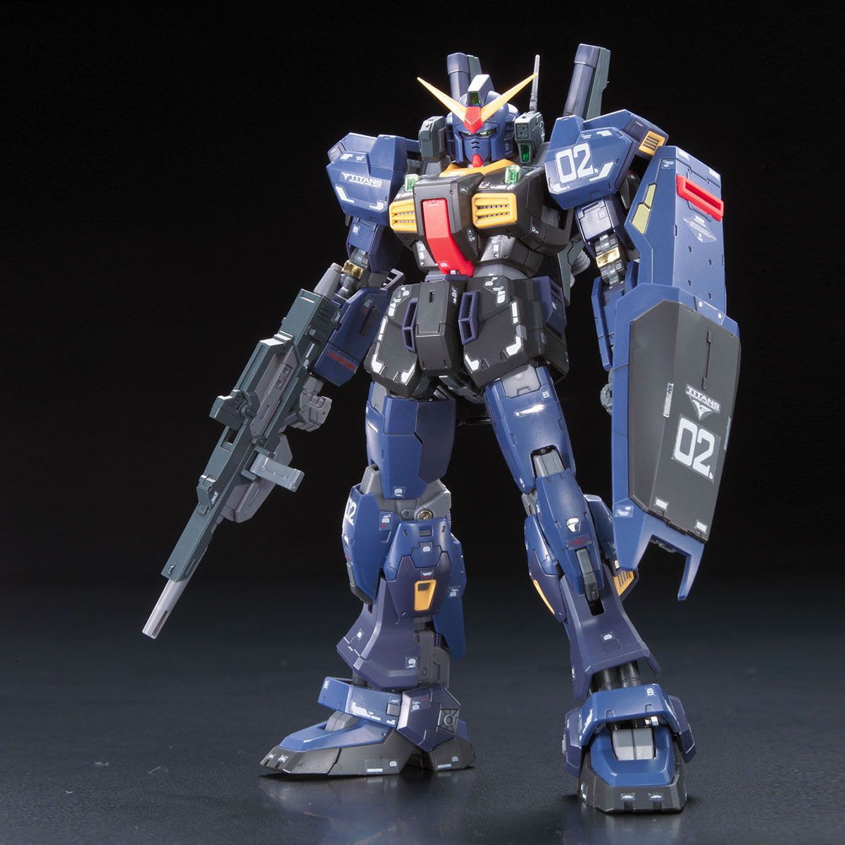 再販) RG 1/144 RX-178 ガンダムMk-II(ティターンズ仕様) 機動