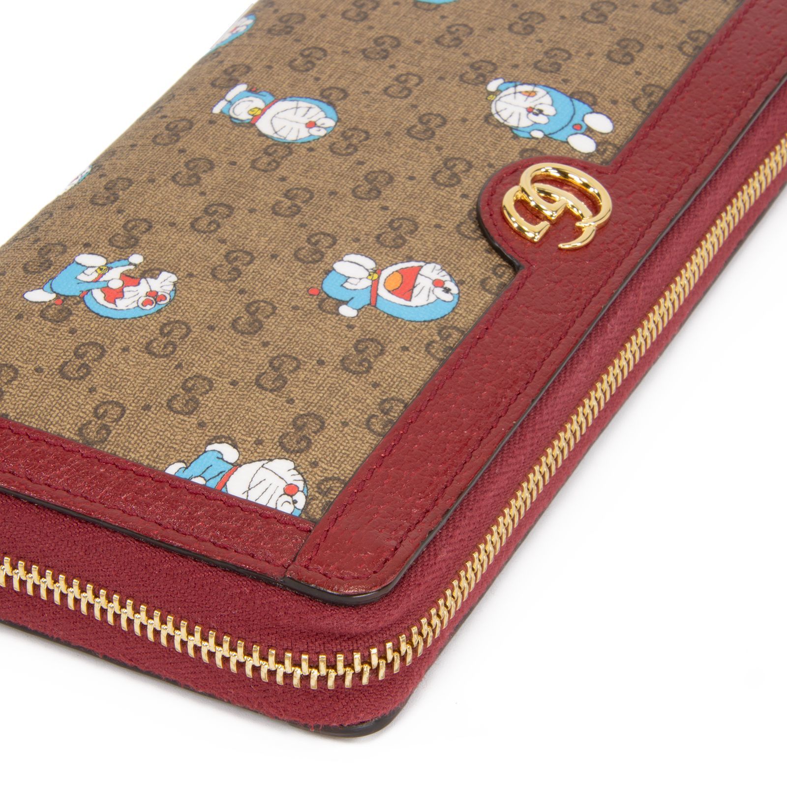 GUCCI - 【GUCCI】グッチ ドラえもんコラボ 長財布 ラウンド