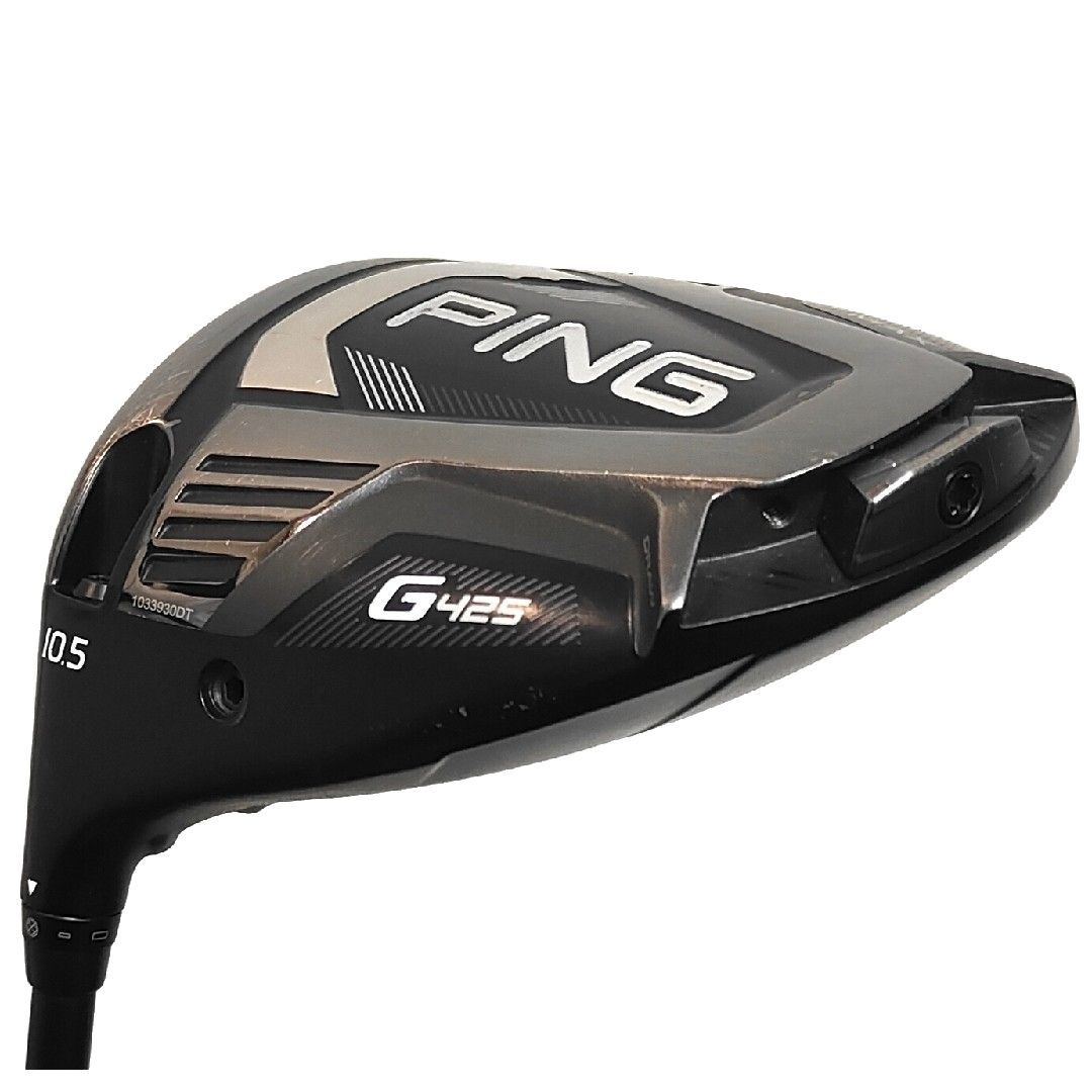 レフティ PING G425 MAX ドライバー 純正カーボンR カバー付