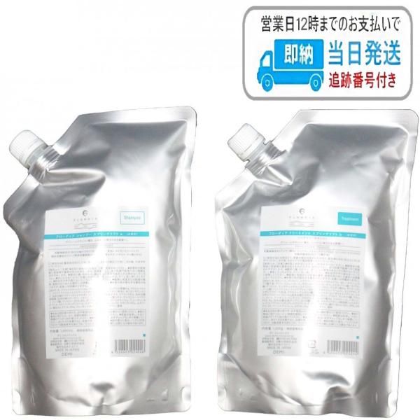 セット品 デミ フローディア シャンプー スプリングリフト 1000ml トリートメント 1000g 詰め替え デミコスメティクス LSC