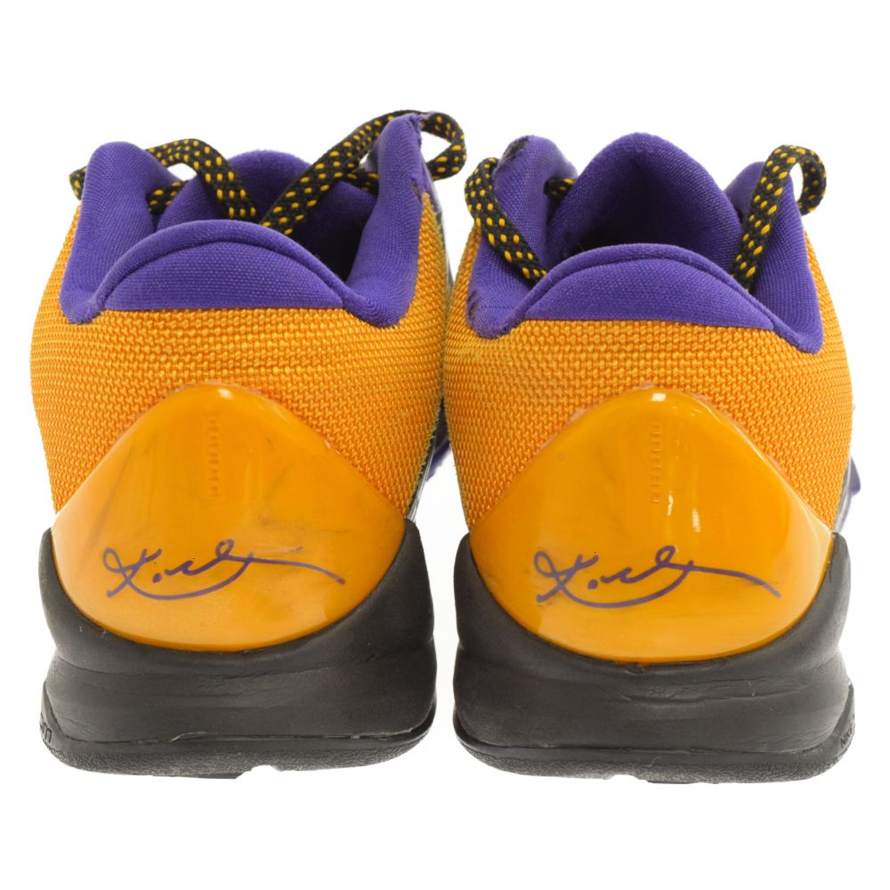 NIKE (ナイキ) Zoom Kobe 5 “LAKERS AWAY” 386430-071 ズームコービー 5 レイカーズ  ローカットスニーカーシューズ パープル/イエロー US10/28.0cm - メルカリ