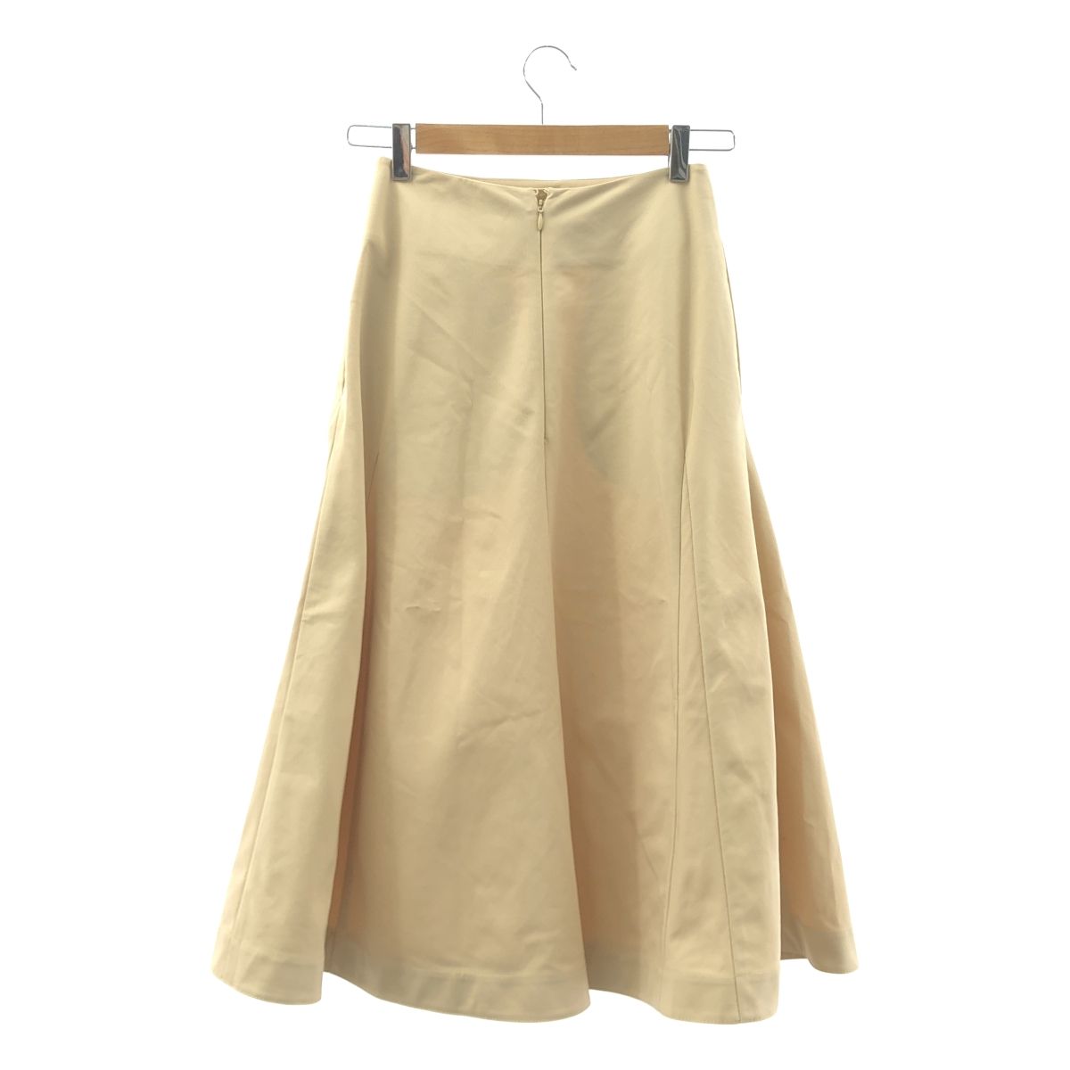 JIL SANDER ジルサンダー マキシスカート フレア コットン 美品】 JIL SANDER / ジルサンダー | コットン フレア ロングスカート