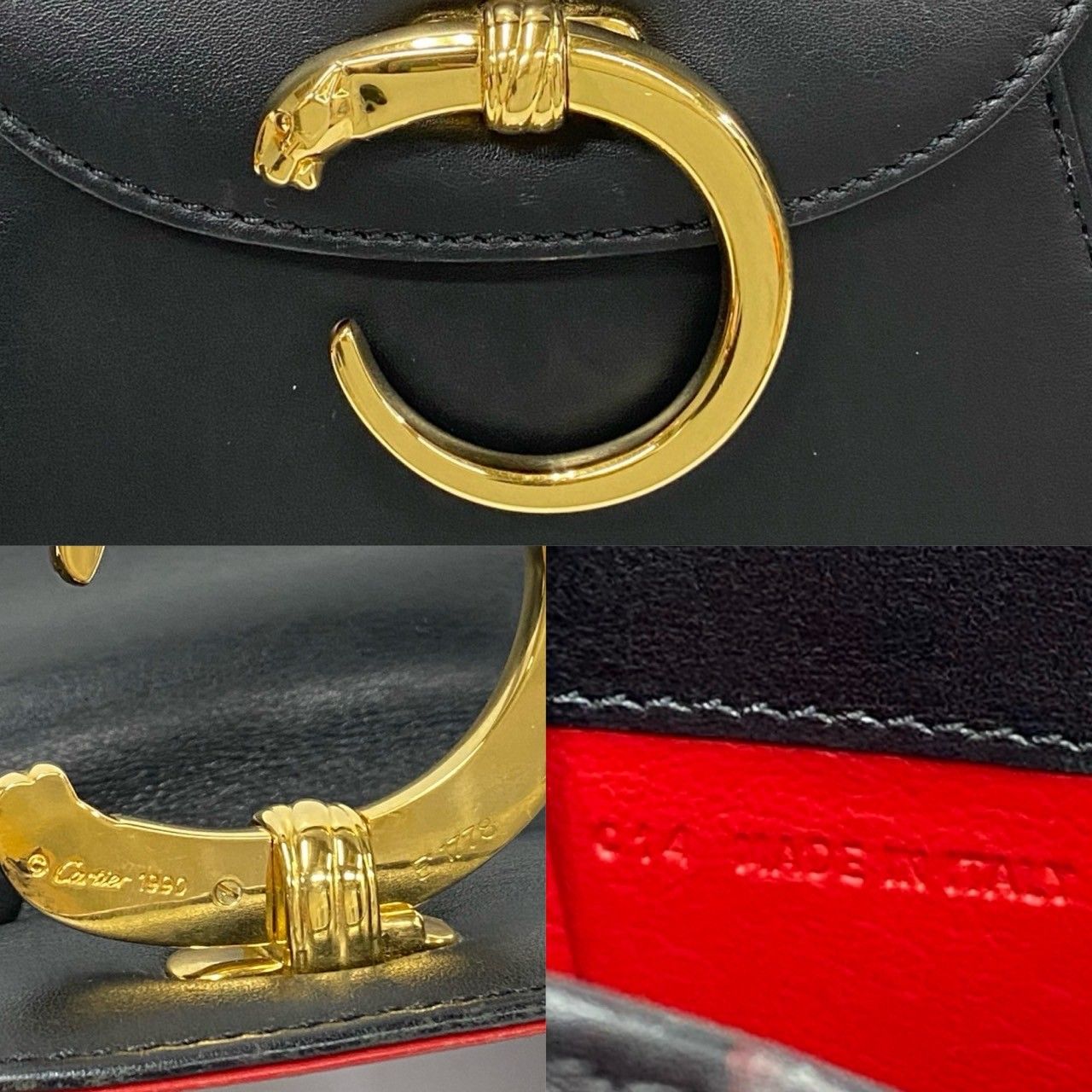 極 美品 CARTIER カルティエ パンサーライン パンテール 金具