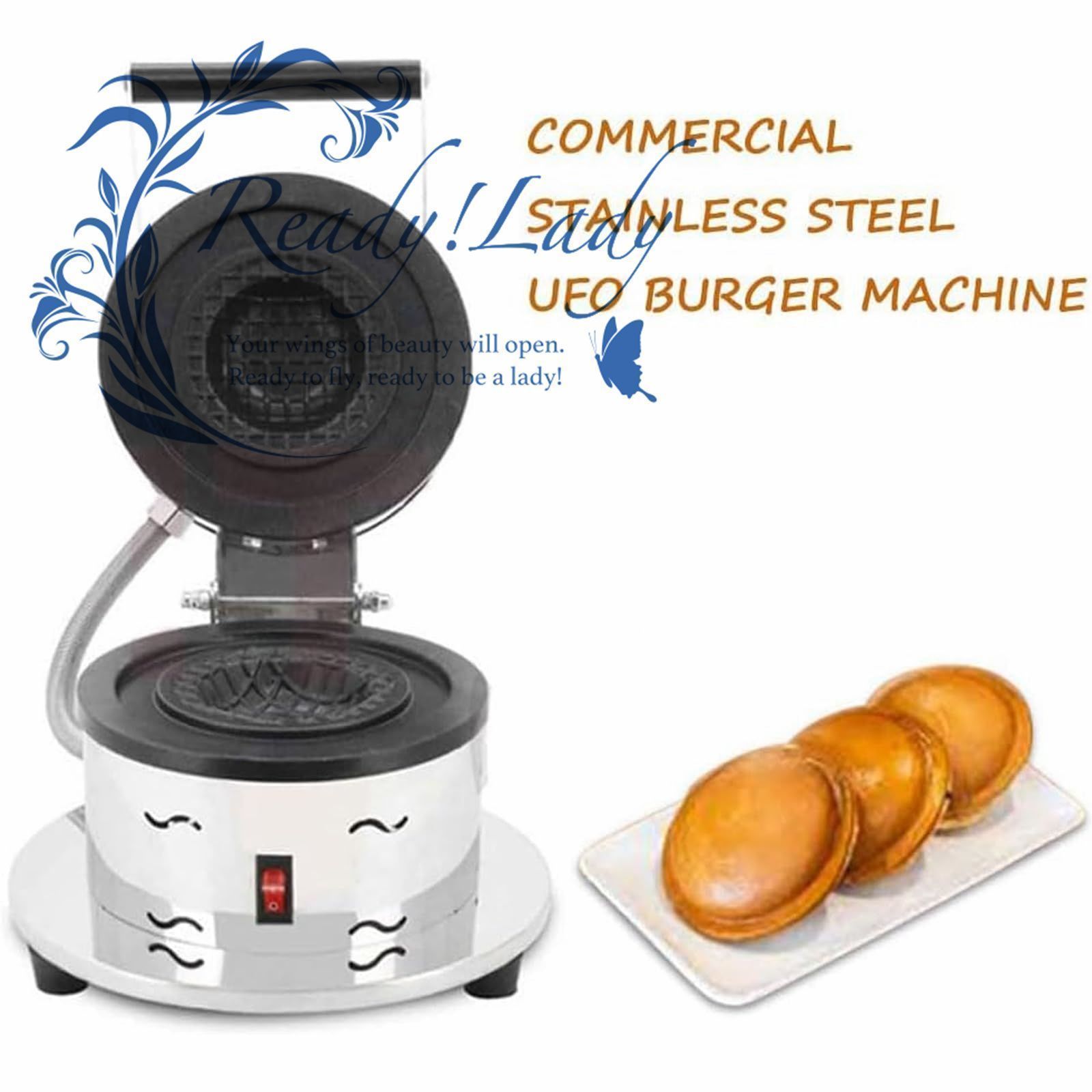 電気バーガーワッフルメーカー