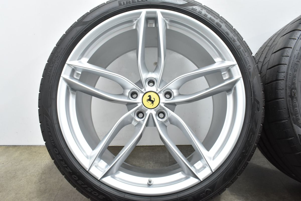 美品 鍛造】フェラーリ 488 GTB 純正 オプション 20in 9J +44.7 11J + 