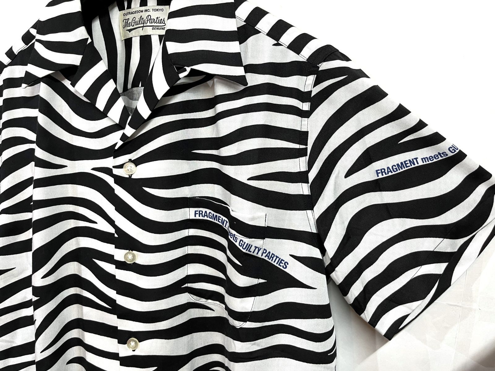 WACKO MARIA x FRAGMENT｜ワコマリア フラグメント ZEBRA-PRINT