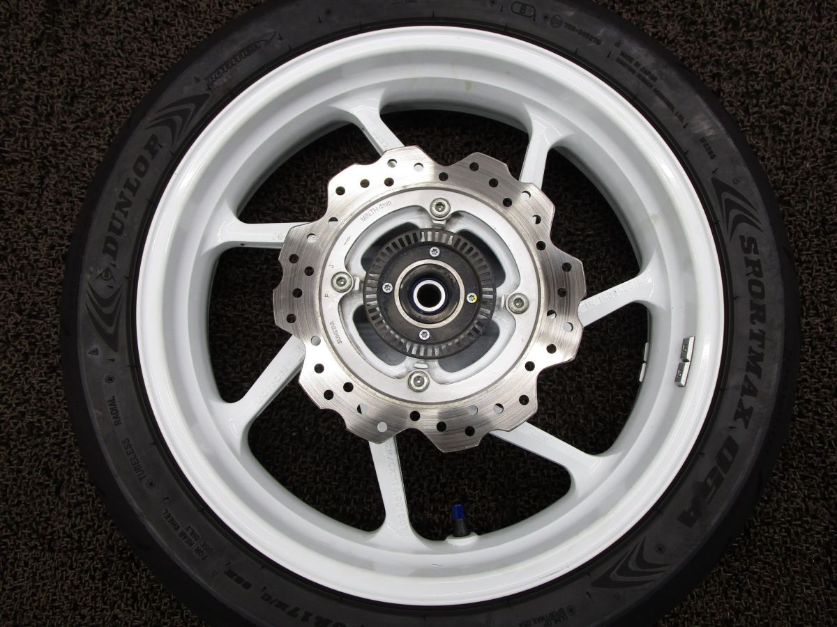 CBR250RR リアホイール ディスク □A6486 MC51 ホンダ MC51E 動画有 FI インジェクション