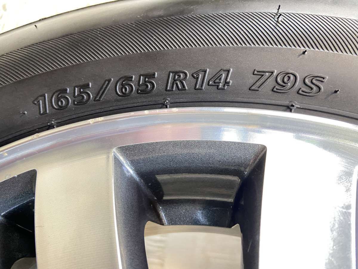 165/65R14 ブリヂストン ネクストリー 三菱純正 14x4.5 45 100-4