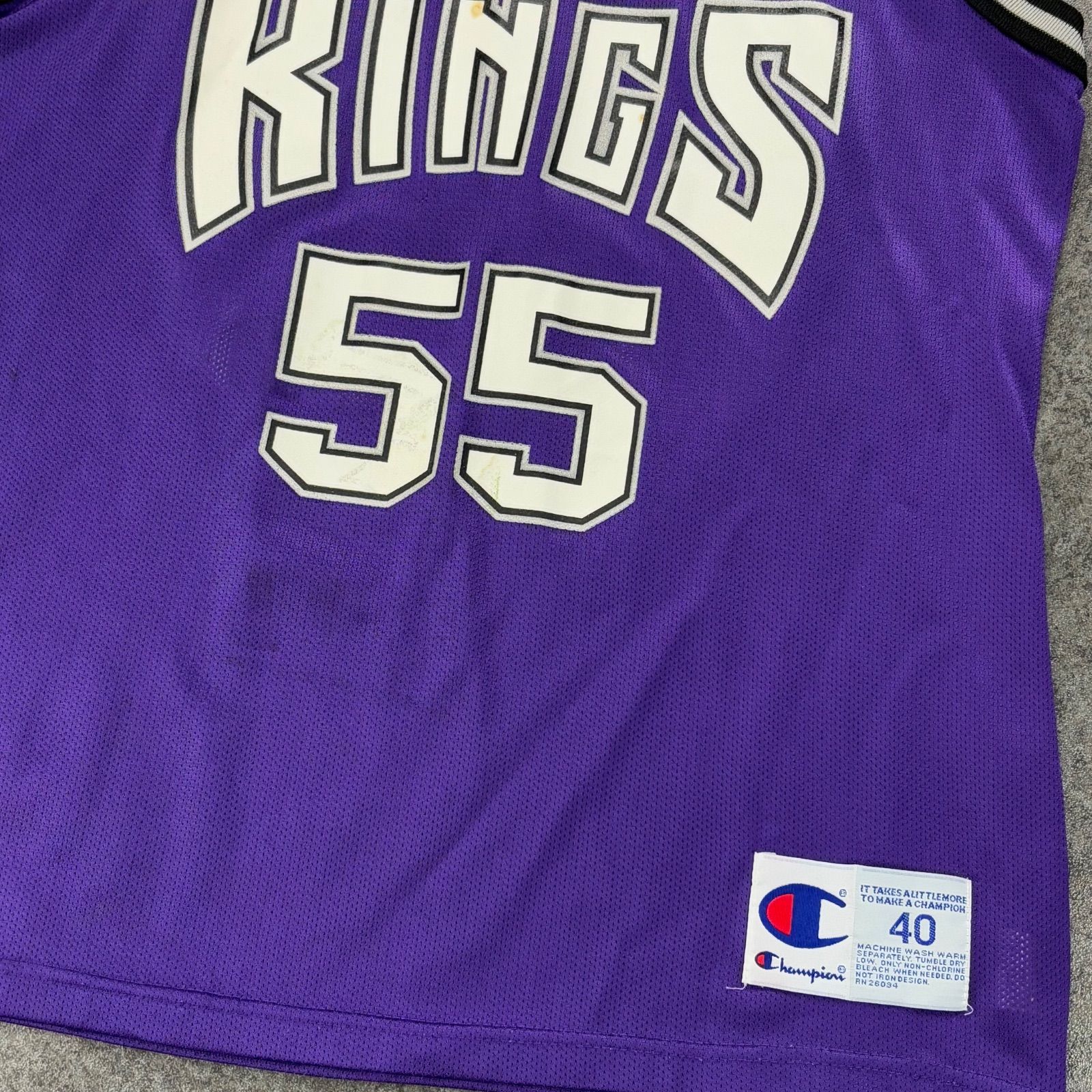 NBA　KINGS ジェイソン・ウィリアムス WILLIAMS 55 ユニホーム Vintage Jason Williams #55 Sacramento Kings Champion Jersey Black